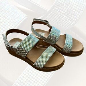 DV by Dolce Vita Kids Sandals with Silver and Tan